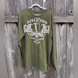 Affliction "Aficionados Est. 1946"  Men’s Shirt